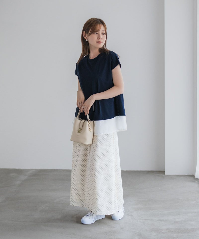 nAvy  時短 異素材フレンチプルオーバー レディース メール便 対応商品商品画像-23