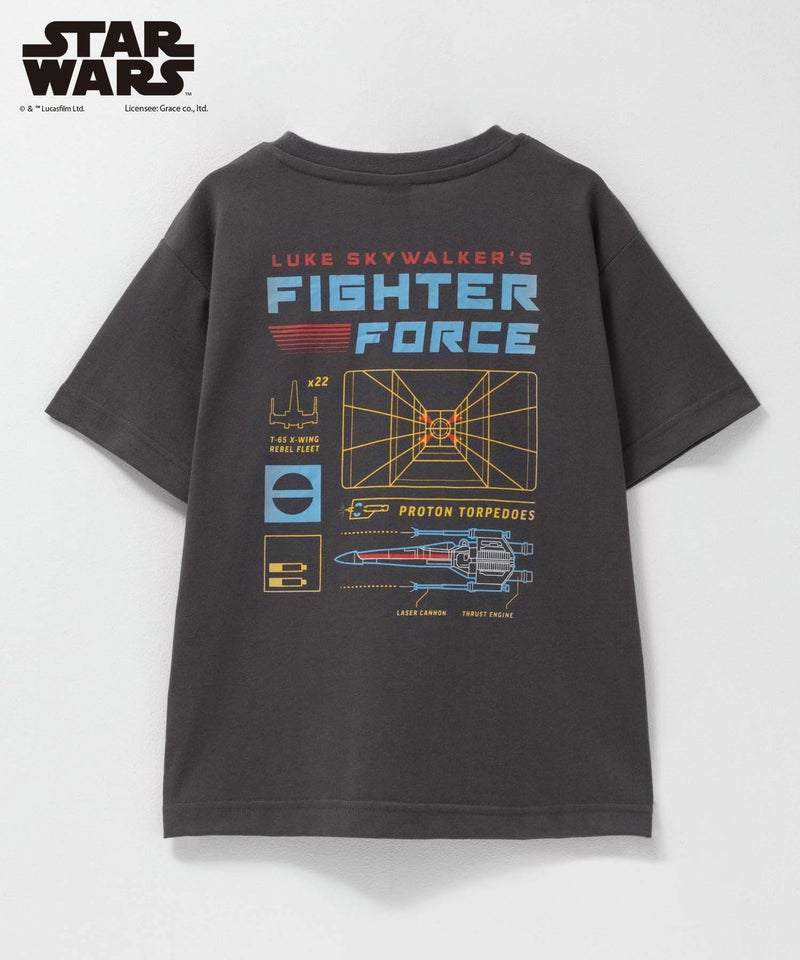 STAR WARS スター・ウォーズ / プリントTシャツ キッズ メール便 対応商品商品画像-2
