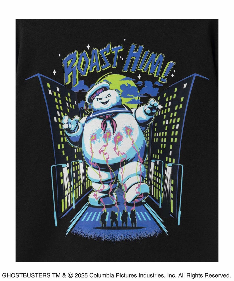 マシュマロマンプリントTシャツ キッズ メール便 対応商品商品画像-4