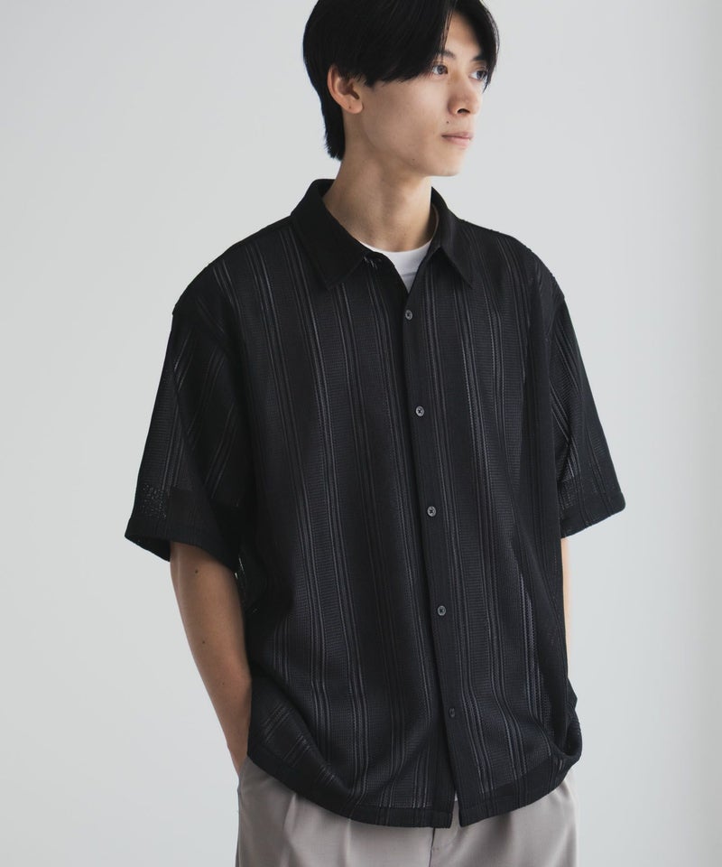 URBAN COLLECTION レースレギュラーシャツ メンズ商品画像-1