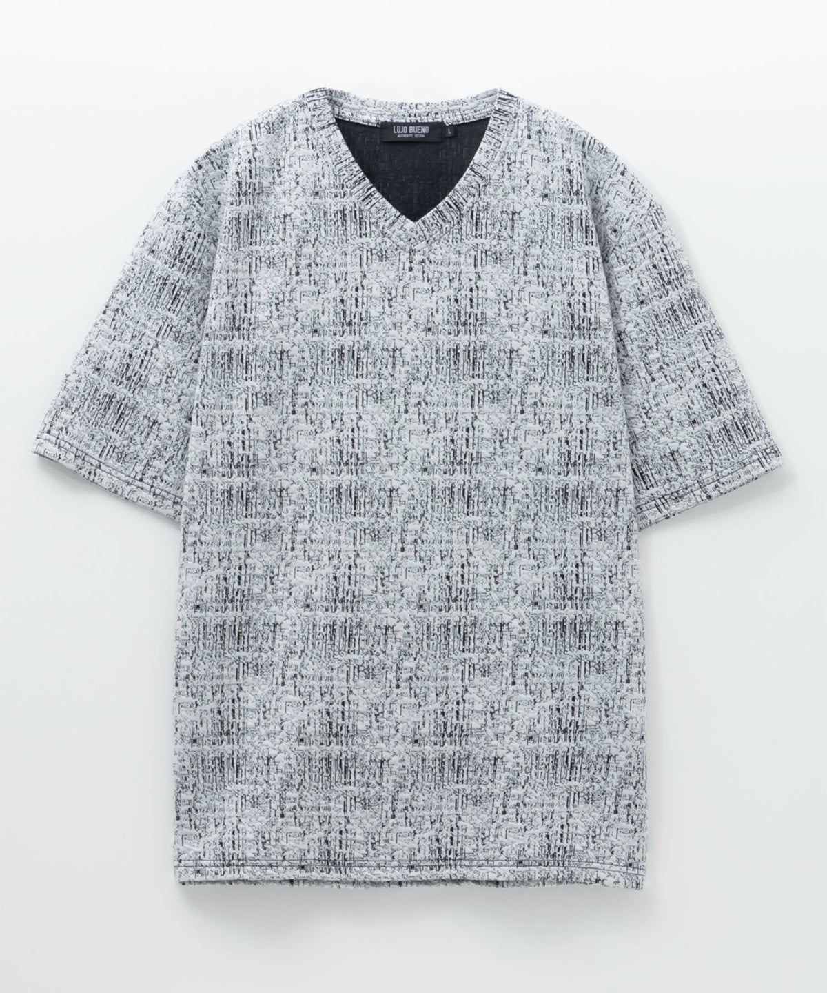 かすれジャガードTシャツ メンズ ネコポス 対応商品