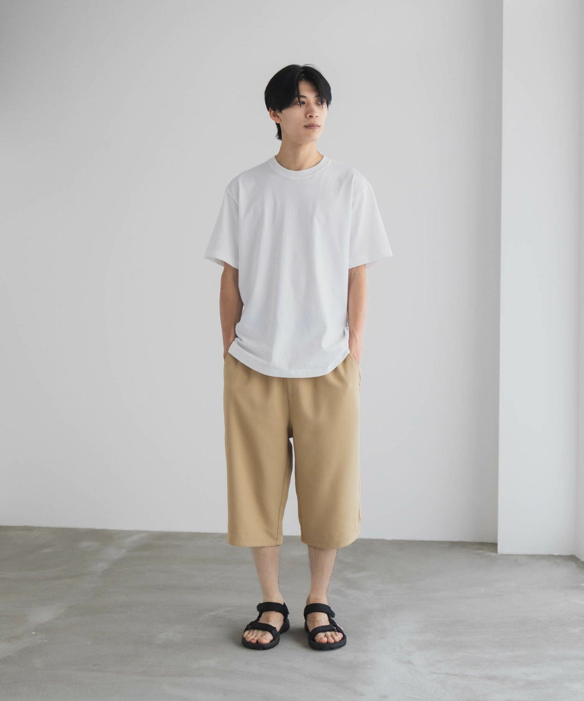 NAVY プリペラクロップドパンツ メンズ