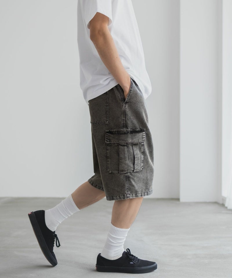NAVY デニムカーゴショートパンツ メンズ商品画像-8