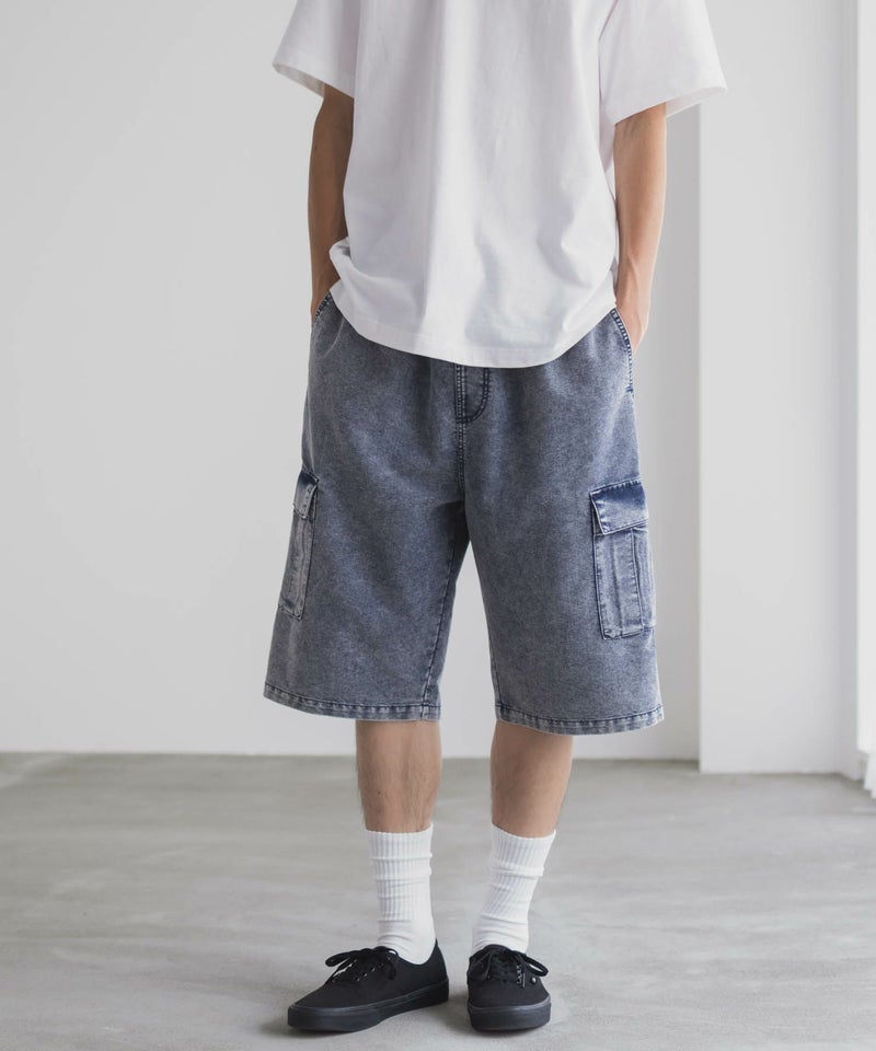 NAVY デニムカーゴショートパンツ メンズ商品画像-13