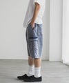 NAVY デニムカーゴショートパンツ メンズ商品サムネイル-14