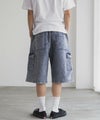 NAVY デニムカーゴショートパンツ メンズ商品サムネイル-15