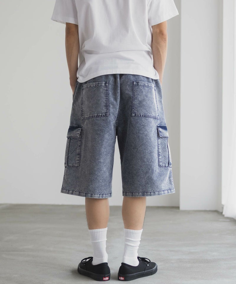NAVY デニムカーゴショートパンツ メンズ商品画像-15