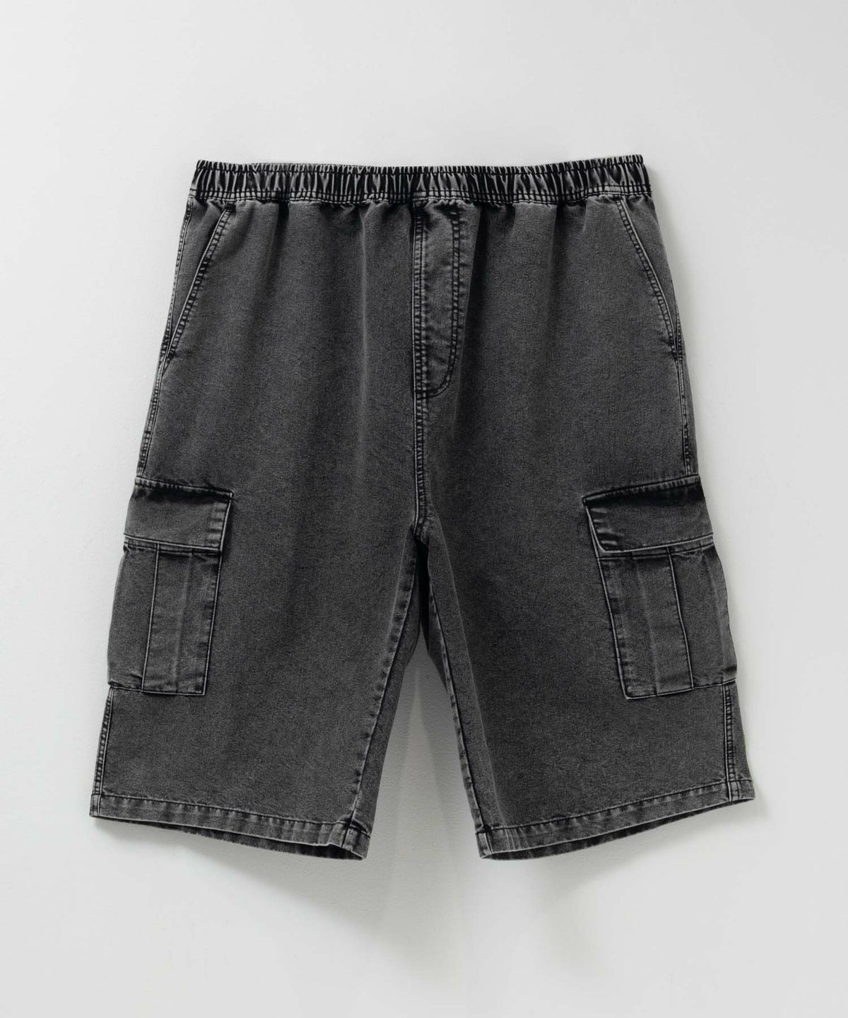 NAVY デニムカーゴショートパンツ メンズ