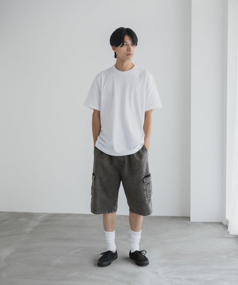 NAVY デニムカーゴショートパンツ メンズ商品画像-28