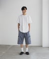NAVY  デニムカーゴショートパンツ メンズ商品サムネイル-29