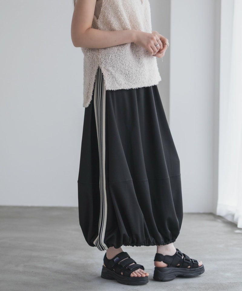 NAVY nAvy ラインバルーンスカート レディース商品画像-1