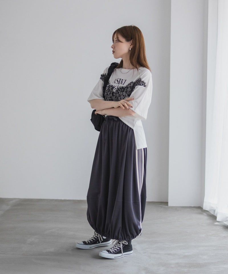 NAVY nAvy ラインバルーンスカート レディース商品画像-16