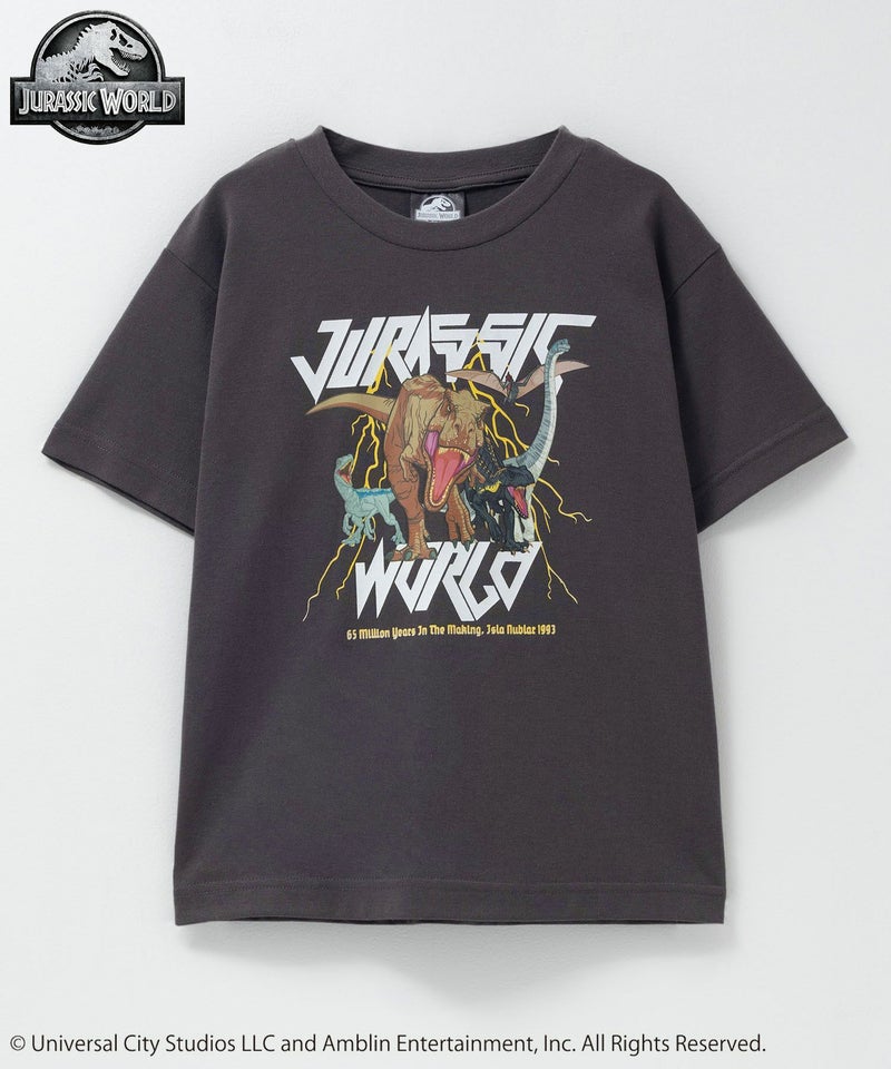 ジュラシック・ワールド プリントTシャツ キッズ メール便 対応商品商品画像-1