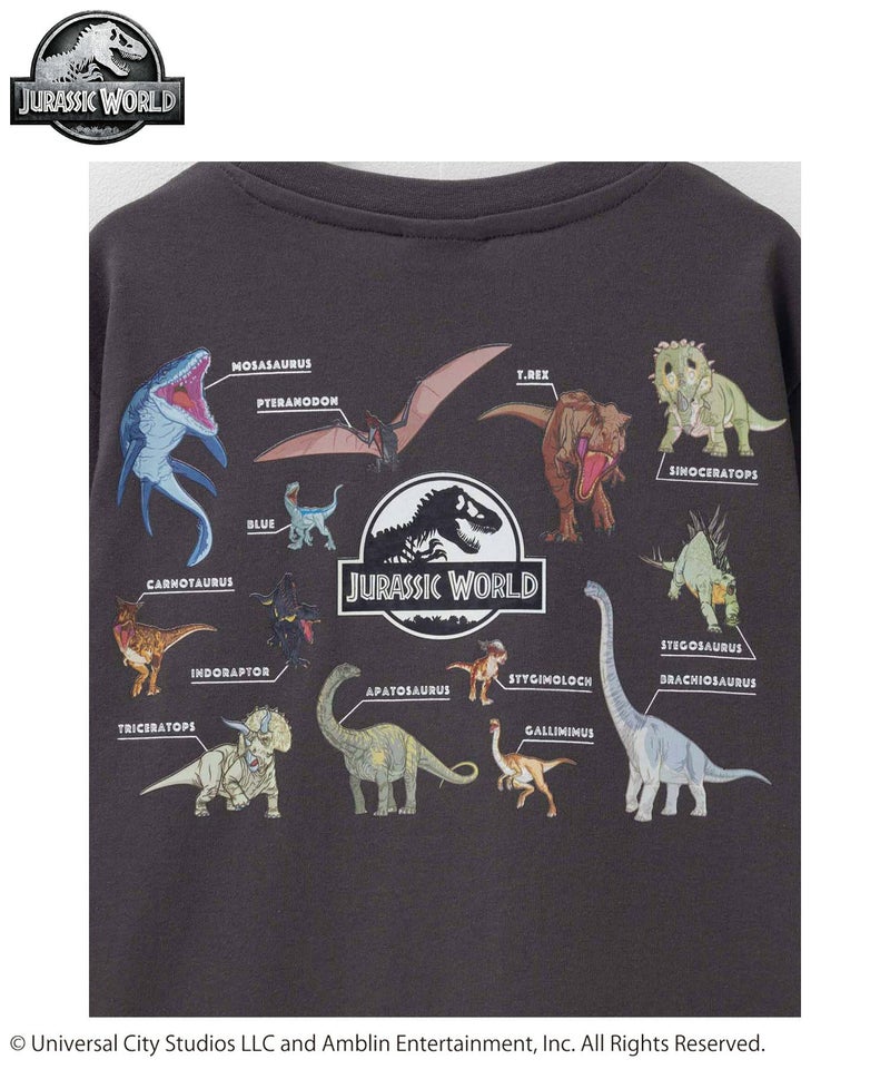 ジュラシック・ワールド プリントTシャツ キッズ メール便 対応商品商品画像-6
