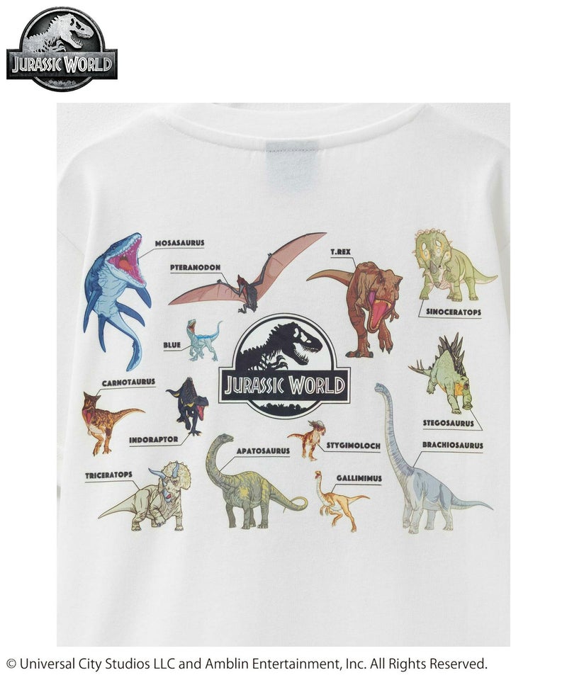 ジュラシック・ワールド プリントTシャツ キッズ メール便 対応商品商品画像-8
