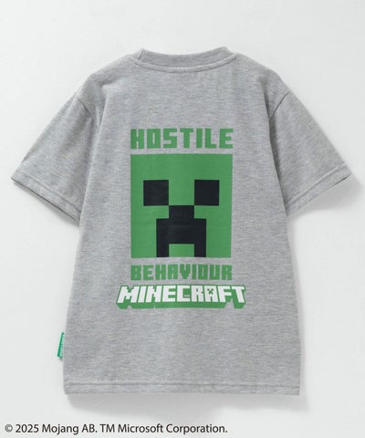 Minecraft マインクラフト ポケット付きTシャツ キッズ ネコポス 対応商品