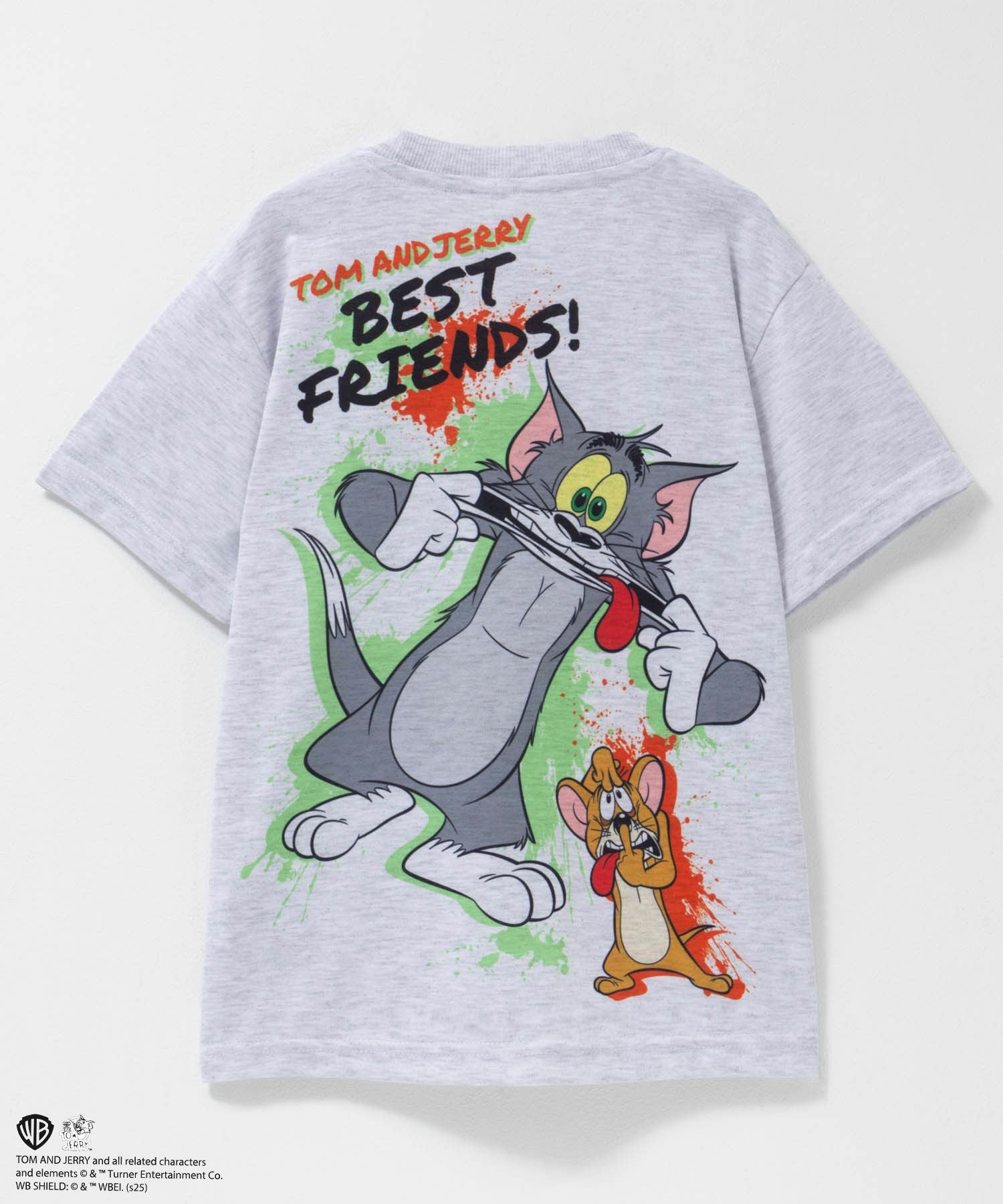 Tom and Jerry 転写プリントビッグTシャツ キッズ