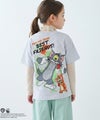 Tom and Jerry 転写プリントビッグTシャツ キッズ メール便 対応商品商品サムネイル-4