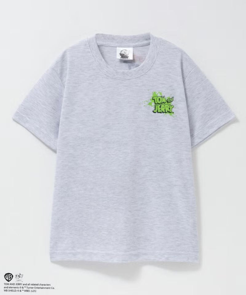 Tom and Jerry 転写プリントビッグTシャツ キッズ メール便 対応商品商品画像-8
