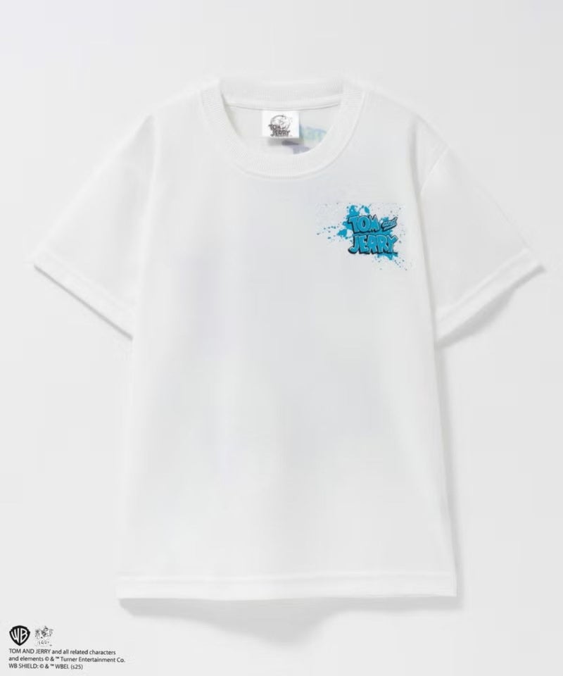 Tom and Jerry 転写プリントビッグTシャツ キッズ メール便 対応商品商品画像-12