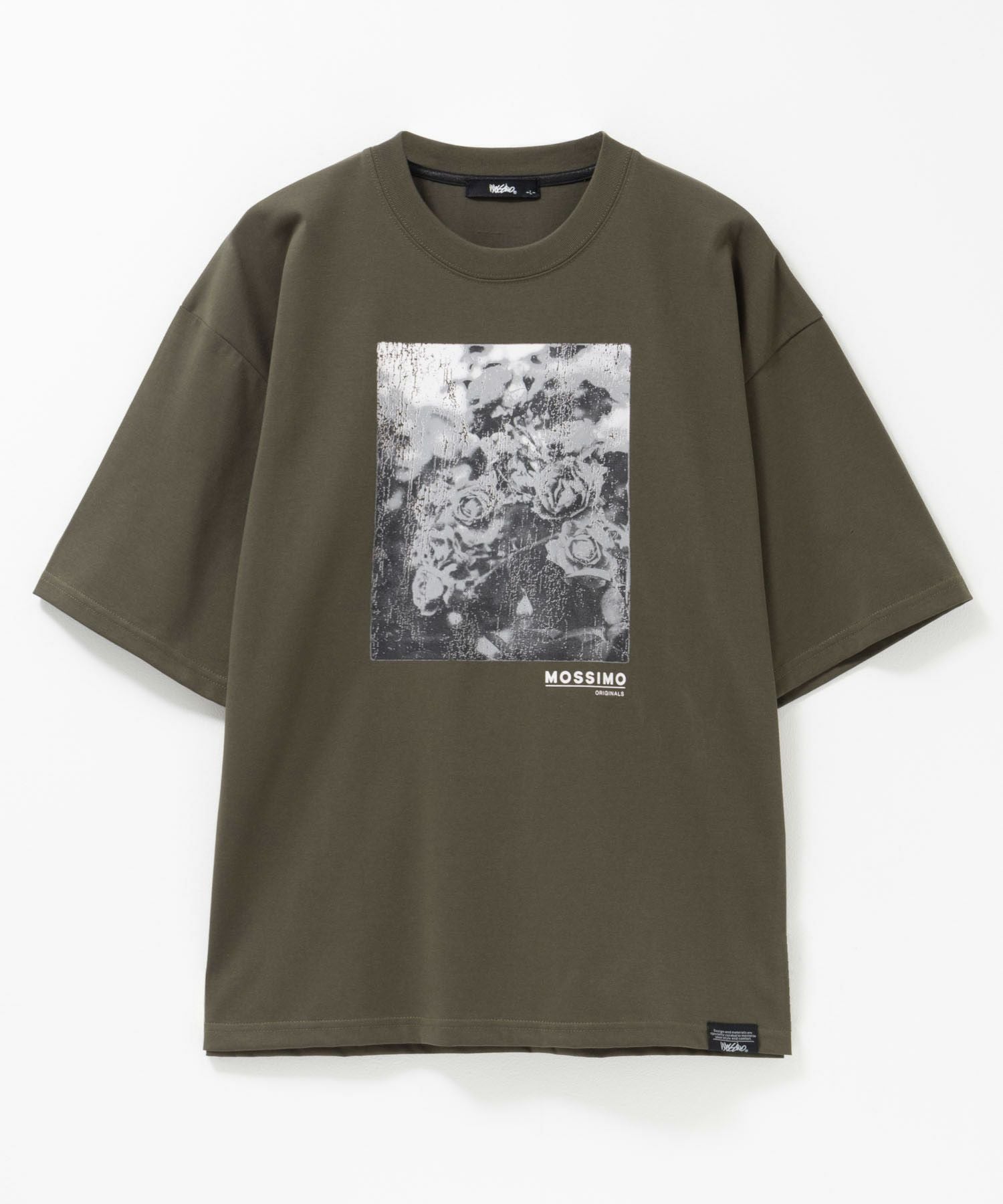 MOSSIMO フラワープリントTシャツ メンズ