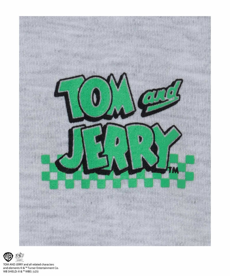 Tom and Jerry 転写プリントビッグTシャツ キッズ メール便 対応商品商品画像-5