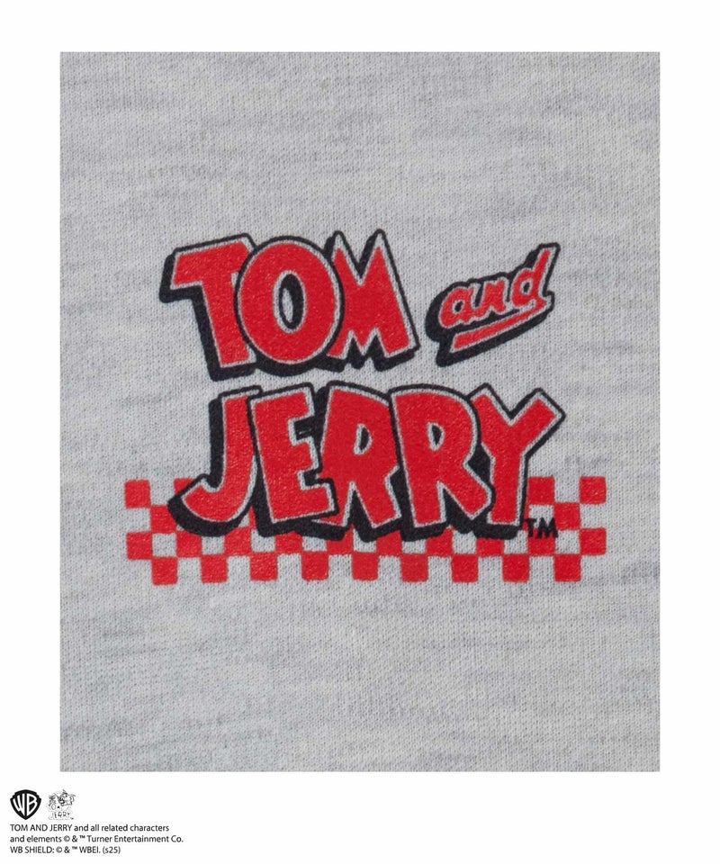 Tom and Jerry 転写プリントビッグTシャツ キッズ メール便 対応商品商品画像-7