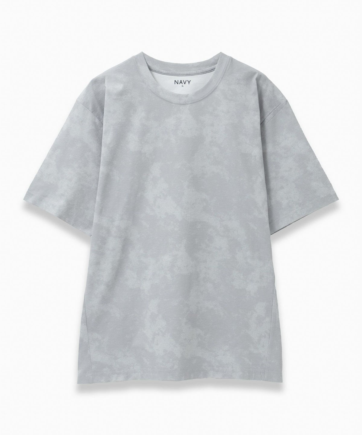 NAVY ドライストレッチ総柄Tシャツ メンズ ネコポス 対応商品