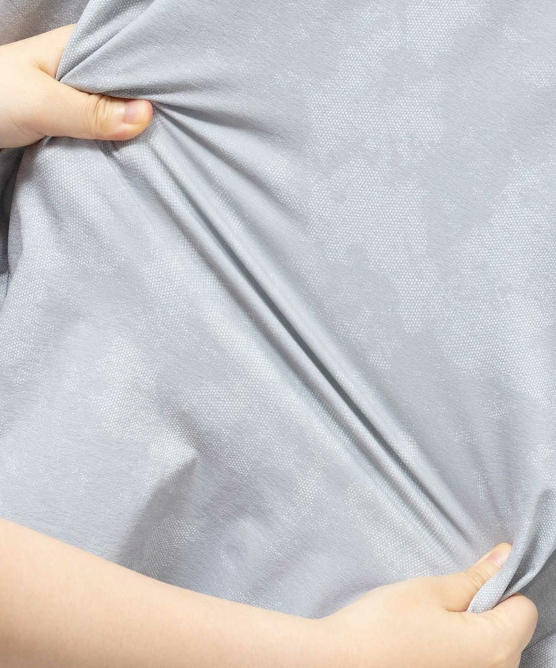 NAVY ドライストレッチ総柄Tシャツ メンズ メール便 対応商品商品画像-9