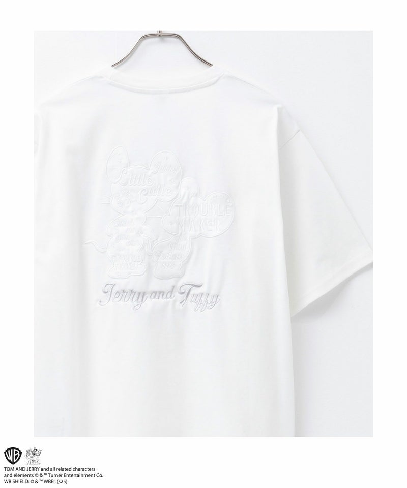 Tom and Jerry 合皮Tシャツ メンズ メール便 対応商品商品画像-2