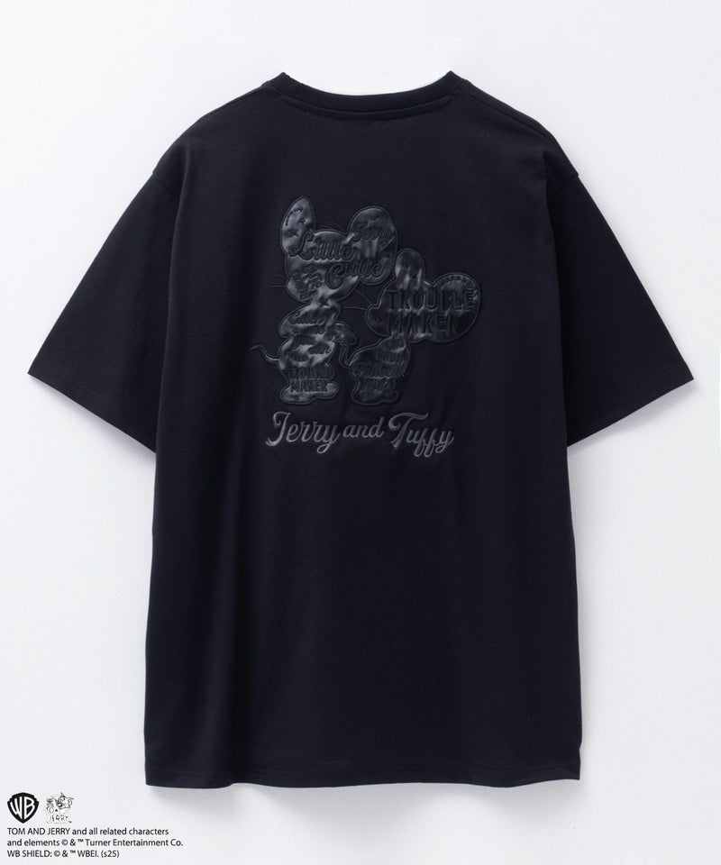 Tom and Jerry 合皮Tシャツ メンズ メール便 対応商品商品画像-4