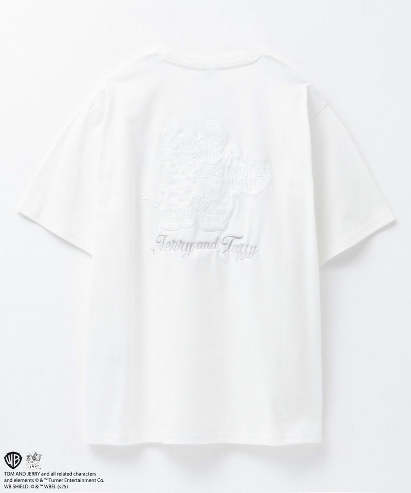 Tom and Jerry 合皮Tシャツ メンズ メール便 対応商品商品画像-6