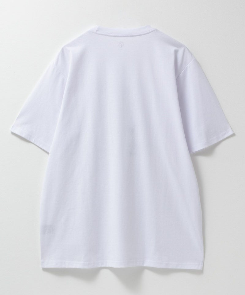 T-GRAPHICS  エモラインアートプリント半袖Tシャツ メンズ メール便 対応商品商品画像-2