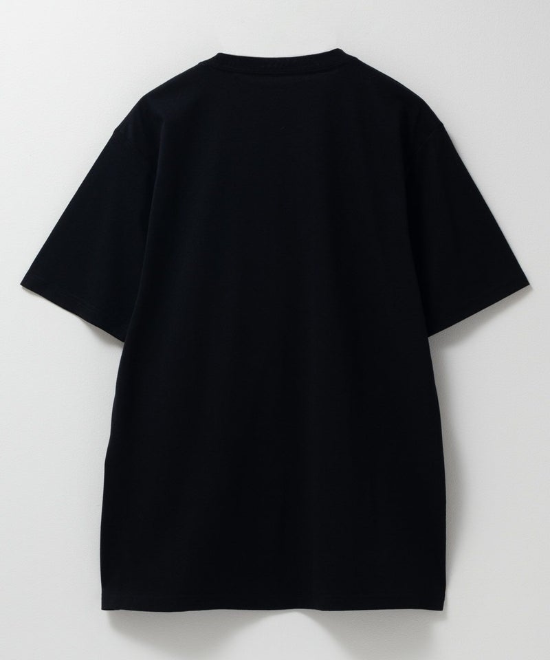 T-GRAPHICS エモラインアートプリント半袖Tシャツ メンズ メール便 対応商品商品画像-4