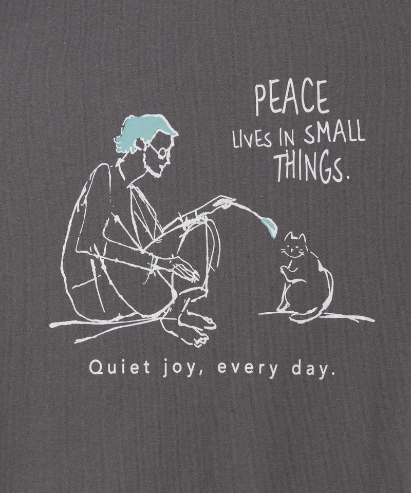 T-GRAPHICS  エモラインアートプリント半袖Tシャツ メンズ メール便 対応商品商品画像-15