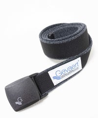 GEVAERT 35mm杢サイドラインストレッチベルト メンズ