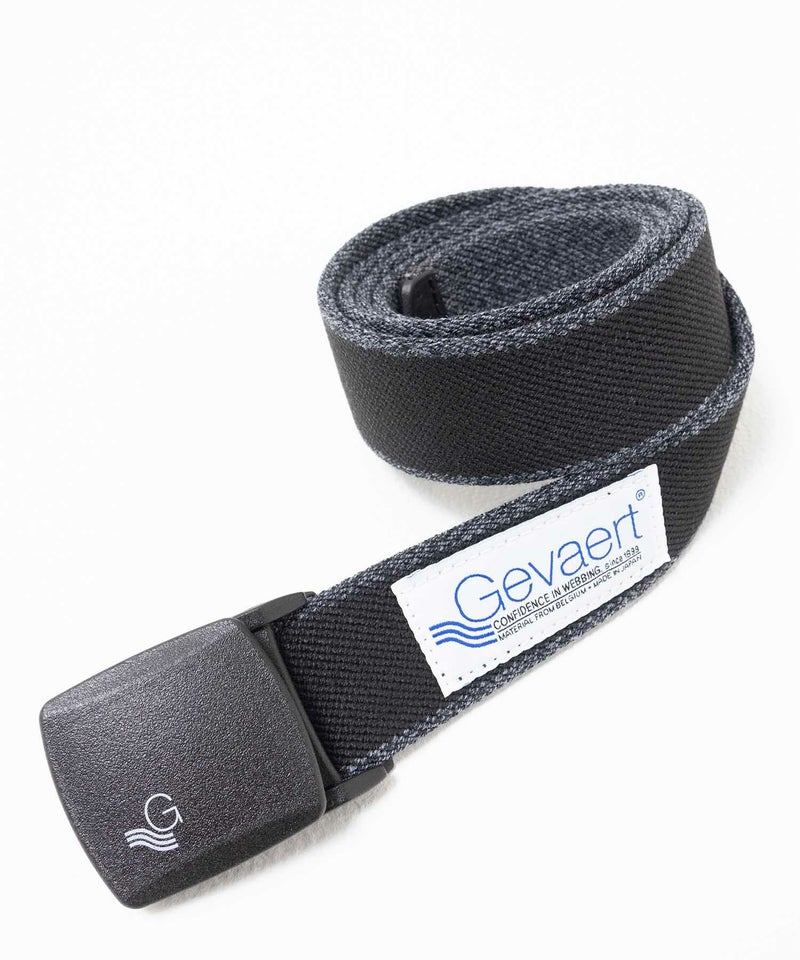 [期間限定価格]GEVAERT  35mm杢サイドラインストレッチベルト メンズ商品画像-1