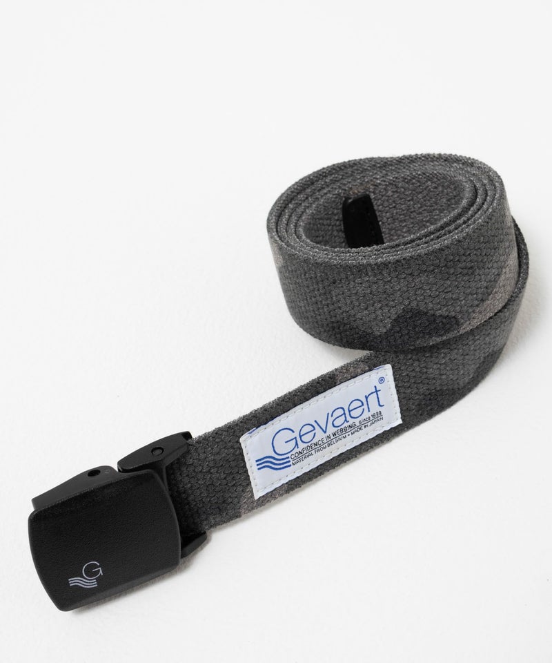 [期間限定価格]GEVAERT  35mmカモフラプリントストレッチベルト メンズ商品画像-1