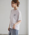 スマイリーフェイス ロゴTシャツ レディース メール便 対応商品商品サムネイル-7