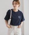 スマイリーフェイス ロゴTシャツ レディース メール便 対応商品商品サムネイル-15