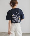 スマイリーフェイス ロゴTシャツ レディース メール便 対応商品商品サムネイル-16