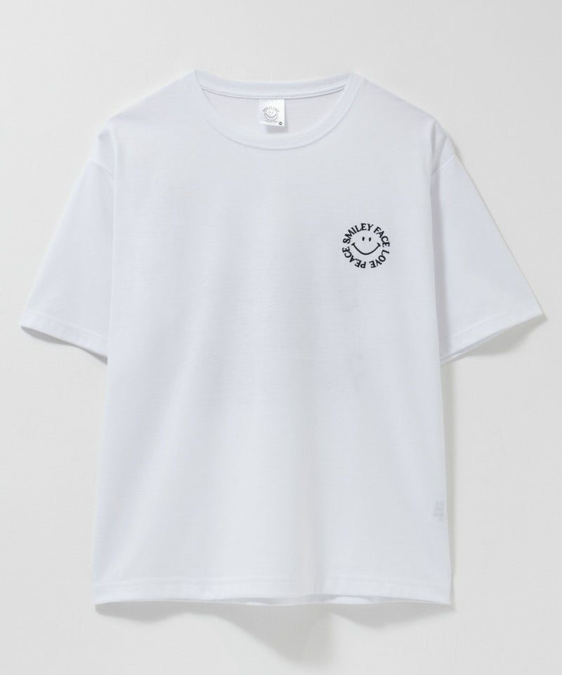 スマイリーフェイス ロゴTシャツ レディース メール便 対応商品商品画像-18