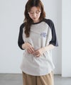 UNDERWRAPS  ラグラン刺繍ビッグTシャツ レディース メール便 対応商品商品サムネイル-11