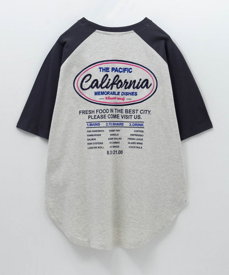 UNDERWRAPS  ラグラン刺繍ビッグTシャツ レディース メール便 対応商品商品画像-20