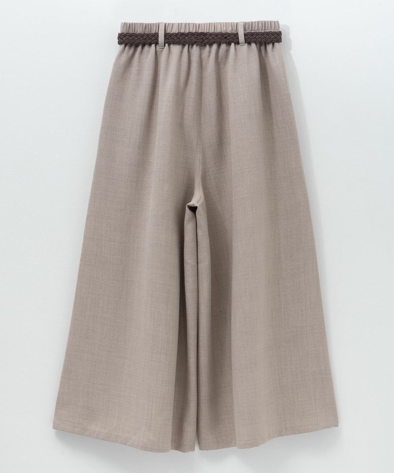 nAvy ベルト付きワイドクロップドパンツ レディース商品画像-30