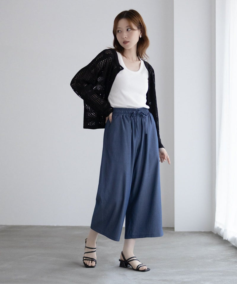 nAvy  イージークロップドパンツ レディース商品画像-21