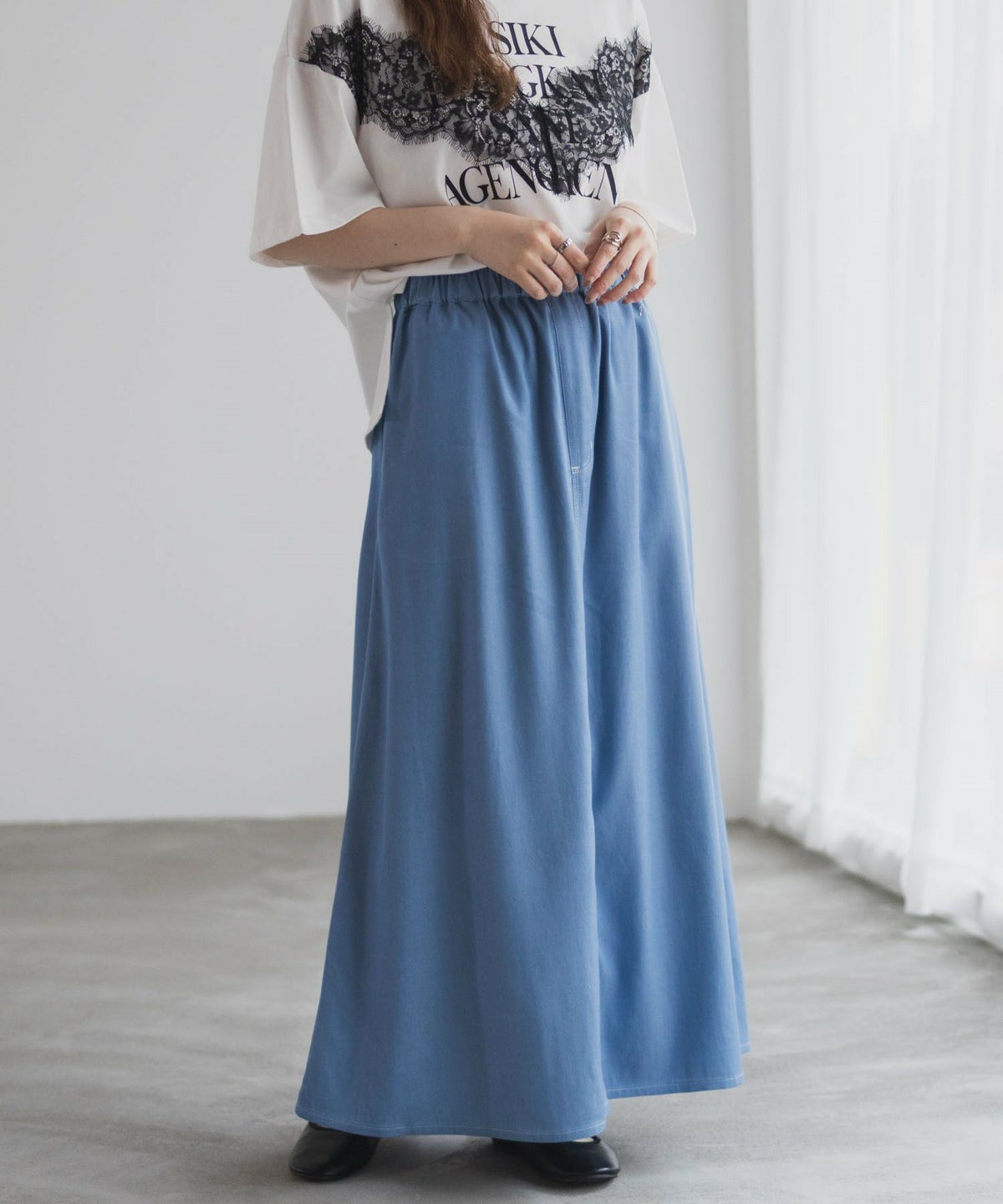 nAvy イージースカート レディース