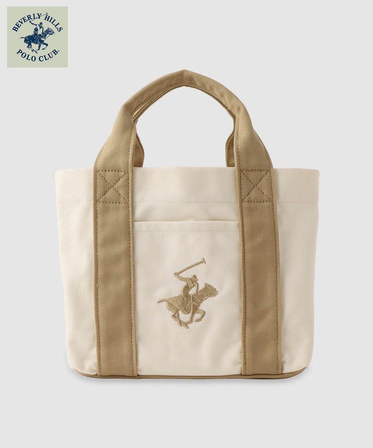 BEVERLY HILLS POLO CLUB ミニキャンバストートバッグ