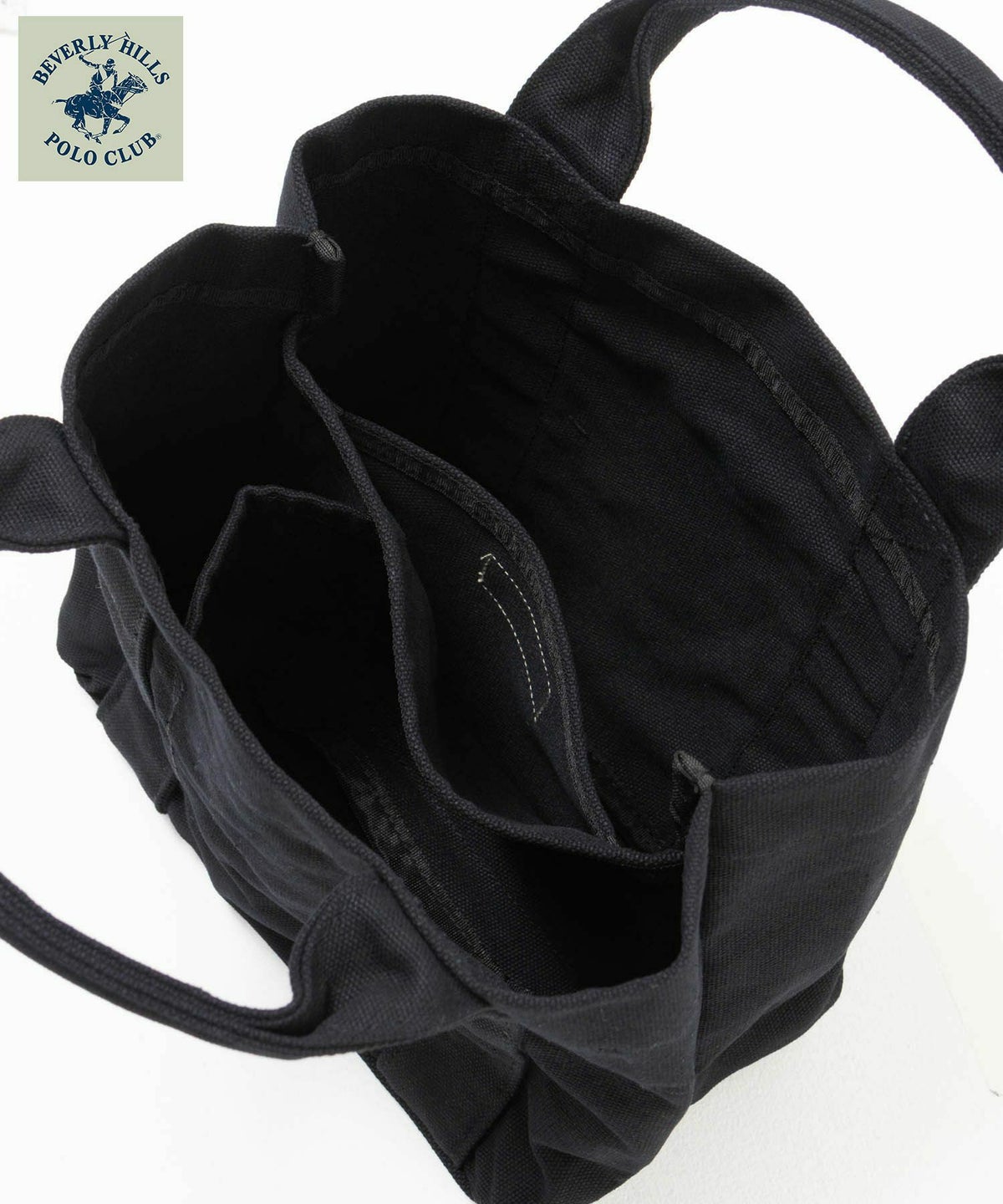 BEVERLY HILLS POLO CLUB ミニキャンバストートバッグ