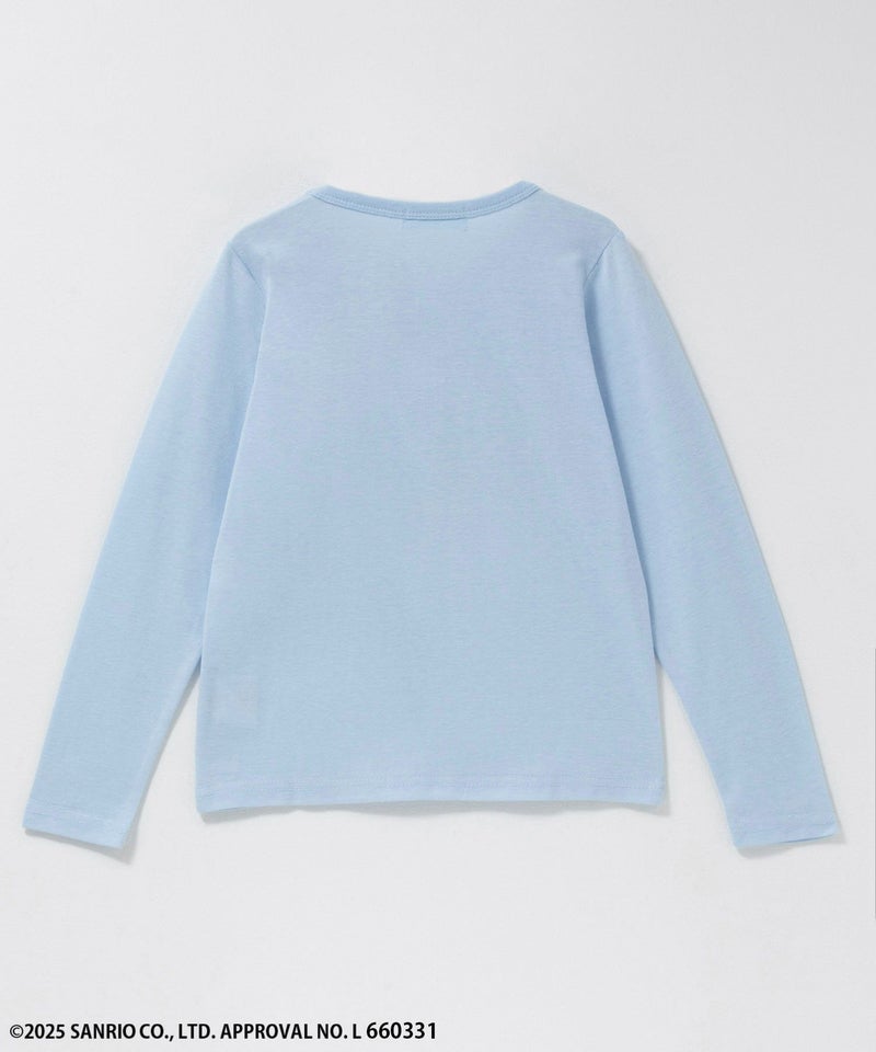 サンリオキャラクターズ プリント長袖Tシャツ キッズ メール便 対応商品商品画像-2